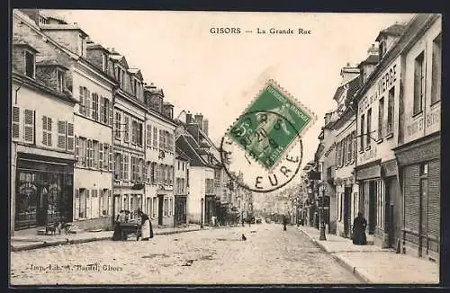 AK Gisors, La Grande Rue