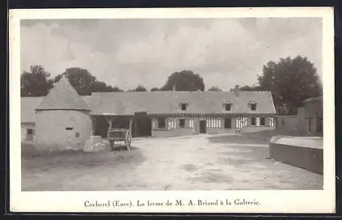 AK Cocherel, La ferme de M. A. Briand à la Galterie