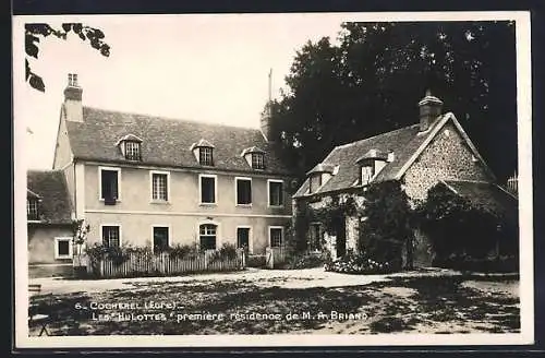 AK Cocherel, Les Hulottes, première résidence de M. A. Briand