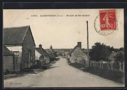 AK Garennes, Route de St-André