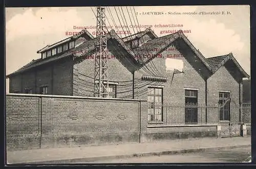 AK Louviers, Station centrale d`Électricité E. D