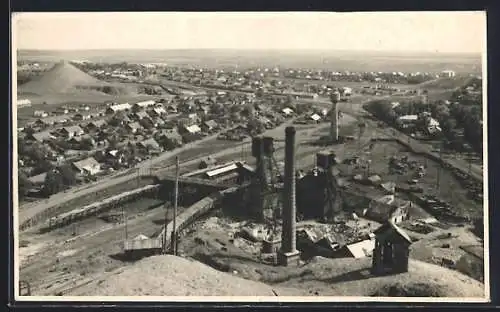 AK Snamjanka, Totalansicht mit dem Bergwerk