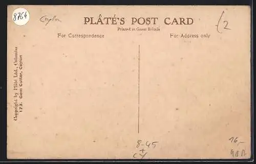 AK indische Drechsler bei der Arbeit