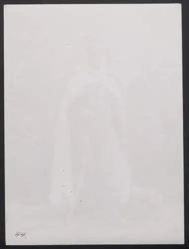 Fotografie unbekannter Fotograf und Ort, Sipahi / Spahis osmanischer Krieger in traditioneller Uniform mit Säbel