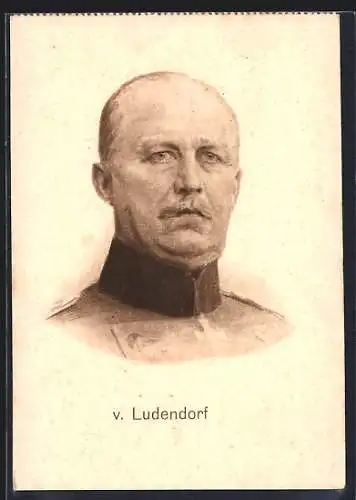 AK General von Ludendorf in Uniform