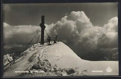 AK Totes Gebirge, Gr. Priel, Gipfelkreuz