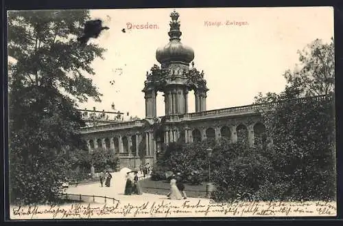 AK Dresden, Königlicher Zwinger