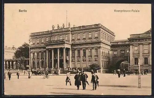 AK Berlin, Blick zum Kronprinzenpalais