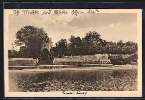 AK Niendorf / Ostseebad, Blick auf das Restaurant Miramare