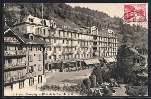 AK Champéry, Grand Hôtel de la Dent du Midi