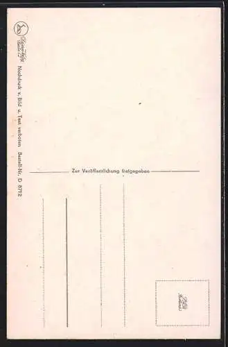 Künstler-AK Ferdinand Barlog: 2. Weltkrieg, Magenfahrplan Lehm mit Stroh, Soldaten in der Kantine