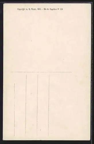 Künstler-AK Domenico Mastroianni: Ste Helene, Mort de Napoleon 5.5.1821