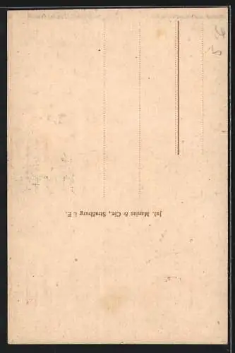 AK Elsässerin und Lothringerin in volkstypischen Trachten