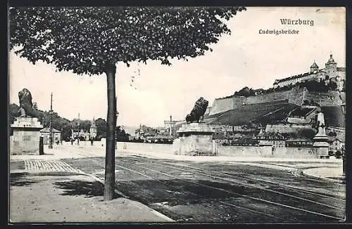 AK Würzburg, Ludwigsbrücke