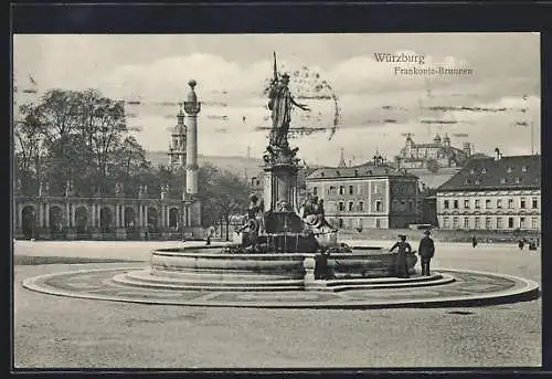 AK Würzburg, Frankonia-Brunnen