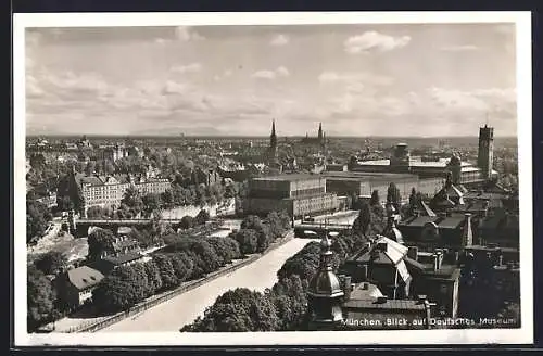 AK München, Blick auf Deutsches Museum