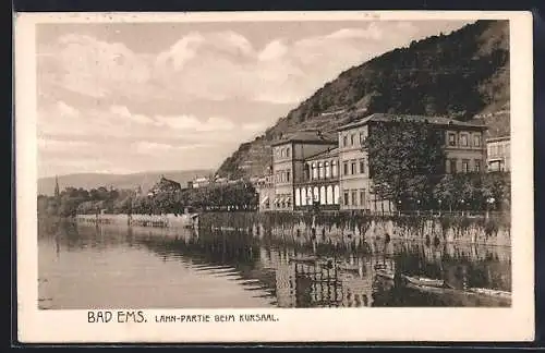 AK Bad Ems, Lahn-Partie beim Kursaal