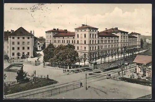 AK Konstanz, Blick auf die Kaserne