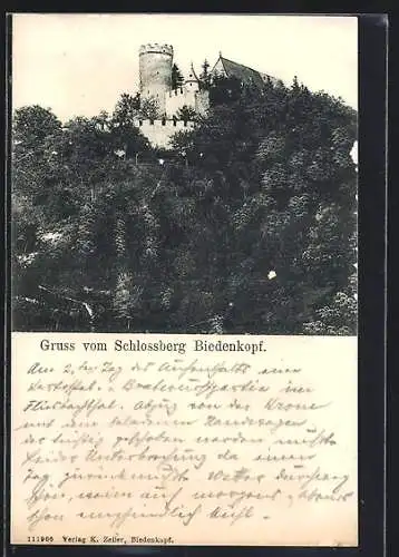 AK Biedenkopf, Schlossberg mit Schlossturm