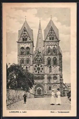 AK Limburg a. Lahn, Dom, Vorderansicht