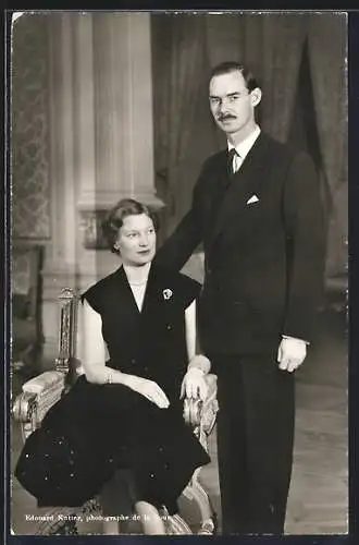 AK Le Grand-Duc Héritier et la Grand-Duchesse Héritiére de Luxembourg