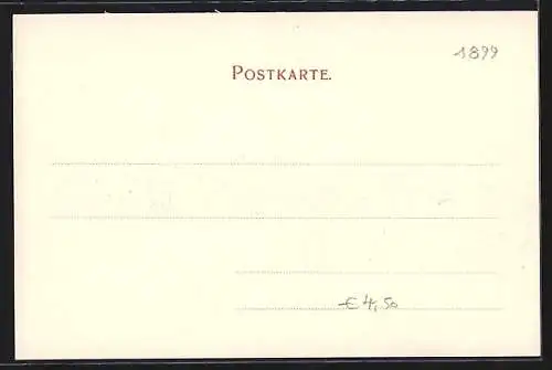 Künstler-AK Leipzig, Das Petersthor im Jahre 1798