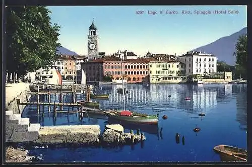 AK Riva /Lago di Garda, Spiaggia & Hotel Sole