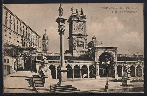 AK Udine, Chiesa di San Giovanni e Torre dell`Orologio