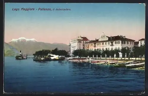 AK Pallanza /Lago Maggiore, Il debarcadero