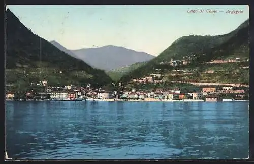 AK Argegno /Lago di Como, Panorama