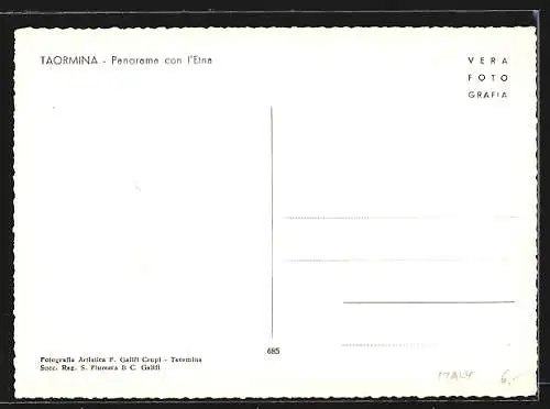 AK Taormina, Panorama con l`Etna