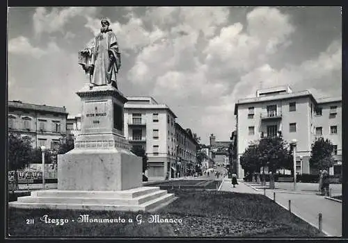 AK Arezzo, Monumento a G. Monaco