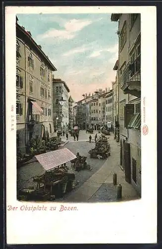 AK Bozen, Blick auf den Obstplatz