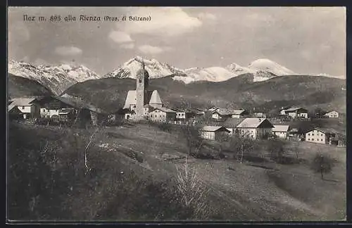 AK Naz, alla Rienza, Panorama