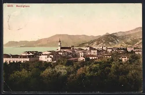 AK Bordighera, Panorama