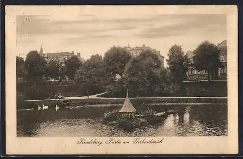 AK Rendsburg, Partie am Gerhardsteich