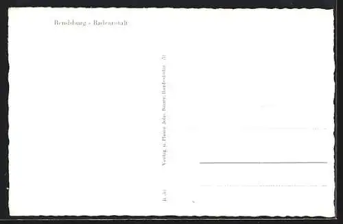 AK Rendsburg, Badeanstalt, Mehrfachansicht