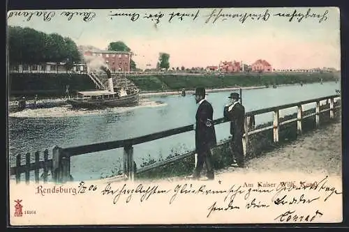 AK Rendsburg, Am Kaiser Wilhelm-Kanal