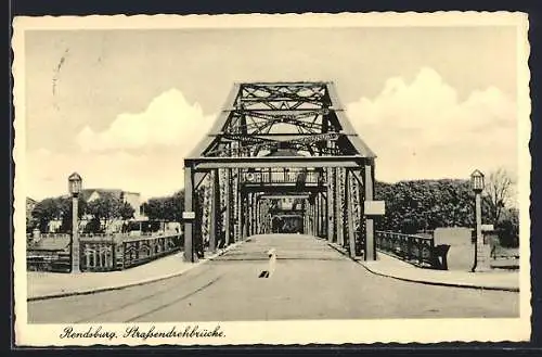 AK Rendsburg, Strassendrehbrücke