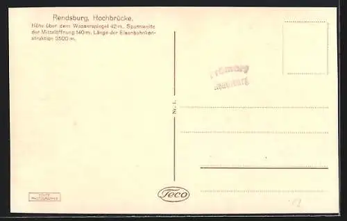 AK Rendsburg, Hochbrücke