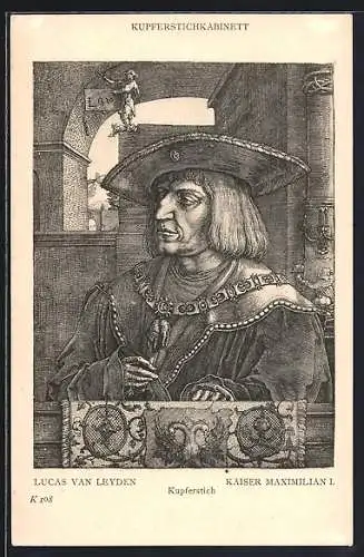 AK Kaiser Maximilian I. von Österreich