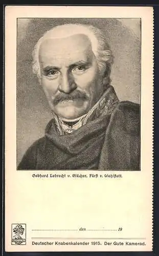 AK Gebhard Lebrecht v. Blücher, Fürst von Wahlstatt