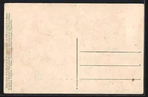 AK Panorama de la Bataille de Waterloo