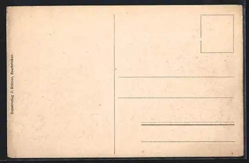 AK Saarbrücken, Erstürmung des Spicherer Berges - Angriff der 74er auf den rothen Berg am 6. Aug. 1870, Reichseinigungsk