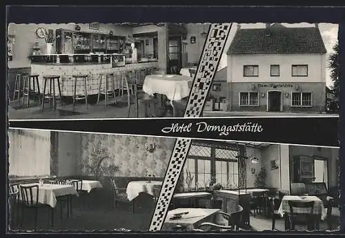 AK Harsewinkel /Westf., Hotel Domgaststätte, Inh.: Hubert Westarp