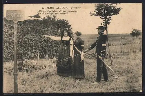 AK Mars-la-Tour, Frontière