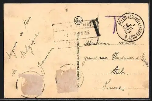 AK Virton, Avenue Bouvier, point terminus