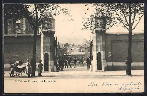 AK Liège, Caserne des Lanciers