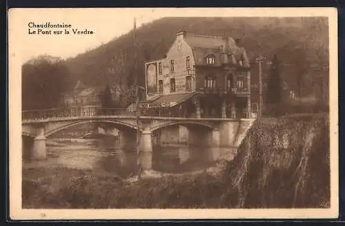 AK Chaudfontaine, Le Pont sur la Vesdre