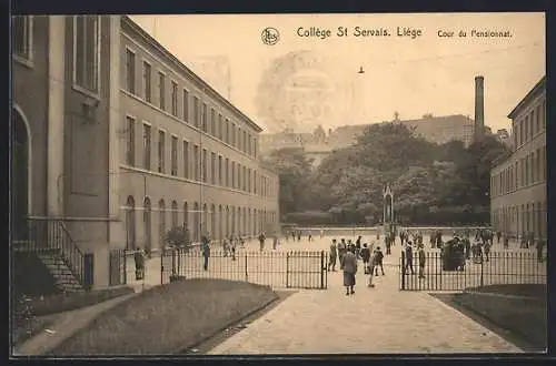 AK Liège, Collège St Servais, Cour du Pensionnat